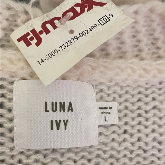 NWT Christmas tree cardigan sweater, size L - Picture 6 of 8